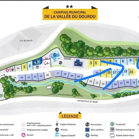 Campingplads Mobil-home Dans Municipal *